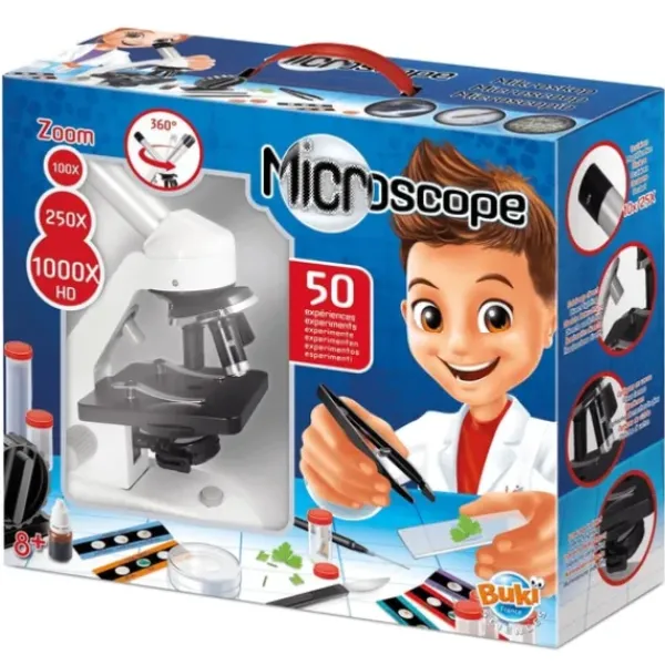 Buki Jeux Scientifiques|Microscope 50 Experiences