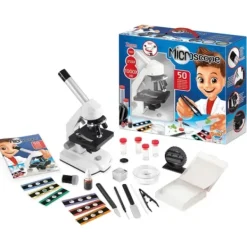 Buki Jeux Scientifiques|Microscope 50 Experiences