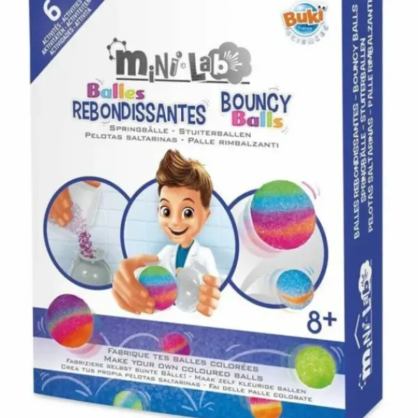 Buki Jeux Scientifiques|Mini Lab Balles Rebondissantes
