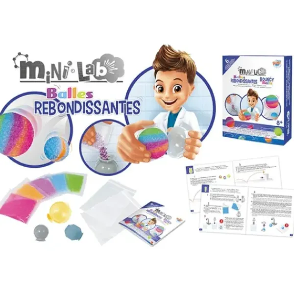 Buki Jeux Scientifiques|Mini Lab Balles Rebondissantes