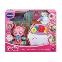 VTech Mini Poupées|Mini Poupee Lovelies - Emmy, Mon Bebe Licorne Magique