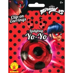Rubie S Miraculous-Kit Accessoires Yoyo Et Boucles D'Oreilles Ladybug- Accessoires Déguisements
