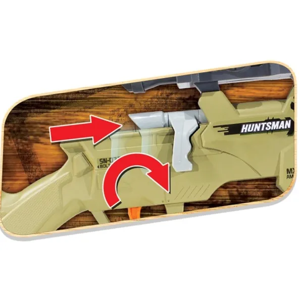 Invincible Heroes Mitraillette 10 Flechettes- Nerf Et Jeux De Tirs