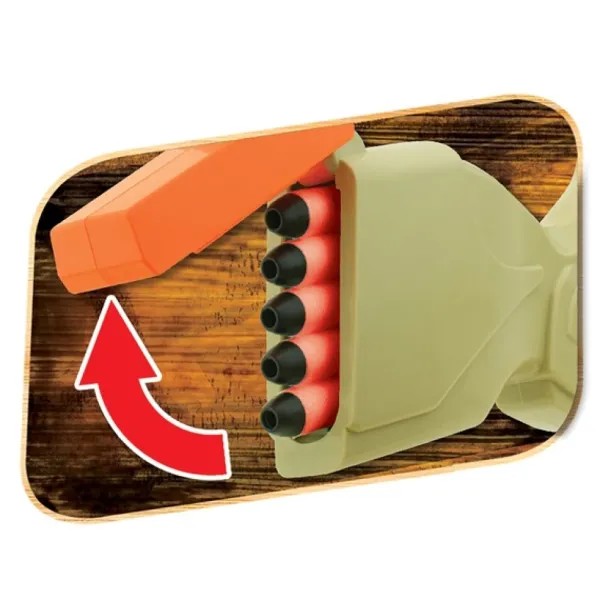 Invincible Heroes Mitraillette 10 Flechettes- Nerf Et Jeux De Tirs