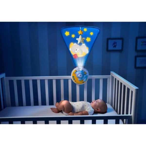 Chicco Mobile 3 En 1 Bleu Next2Moon- Mobiles