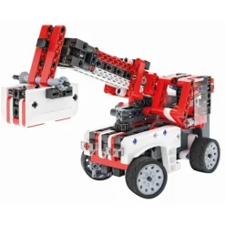 Clementoni Mon Atelier De Mecanique - Camion De Pompiers- Meccano, Engrenages