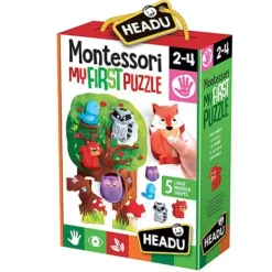 Headu Puzzle Bébé / Enfant|Mon 1Er Puzzle Foret Montessori