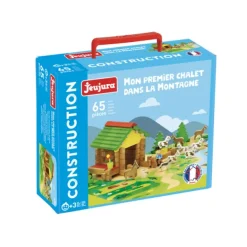 Jeujura Mon Premier Chalet Dans La Montagne En Bois- Planchettes Et Construction En Bois