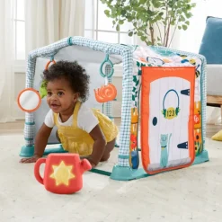 Fisher Price Mon Tapis Cabane 3 En 1- Tapis D'éveil