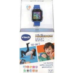 VTech Montre Kidizoom Smartwatch Connect Dx2 Bleue- Montres Et Objets Connectés