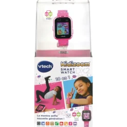VTech Montre Kidizoom Smartwatch Connect Dx2 - Rose- Montres Et Objets Connectés