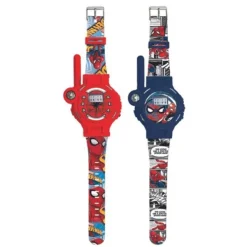 Lexibook Montres 2-En-1 Talkie Walkie - Spider-Man- Talkie Walkie