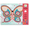 Djeco Mosaiques Papillons- Mosaïque, Sable Et Paillettes
