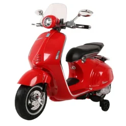Multimec Moto Electrique Vespa 12V Rouge- Motos Électriques