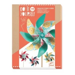 Djeco Moulins A Vent A Creer- Mosaïque, Sable Et Paillettes