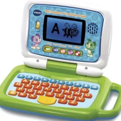 VTech Ordinateurs Et Jeux Interactifs|Ordinateur - Tablette P'Tit Genius Touch Vert