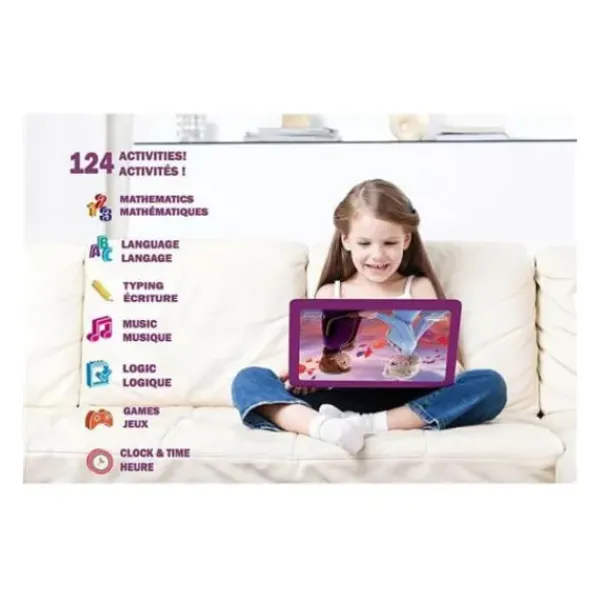 Lexibook Ordinateurs Et Jeux Interactifs|Ordinateur Educatif Bilingue Anglais/Francais - La Reine Des Neiges