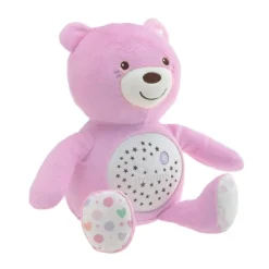 Chicco Ourson Projecteur Baby Bear Rose- Veilleuses