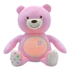 Chicco Ourson Projecteur Baby Bear Rose- Veilleuses
