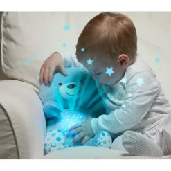 Chicco Ourson Projecteur Baby Bear Bleu- Veilleuses