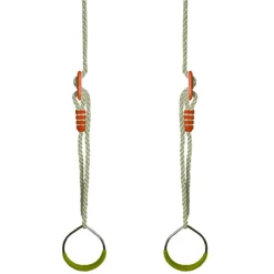 Soulet Paire D'Anneaux En Acier- Balancoires Et Portiques