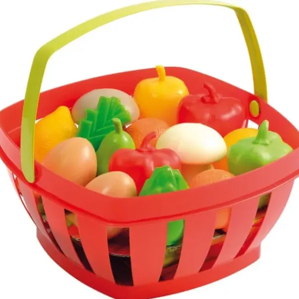 Ecoiffier Cuisine Et Dinette|Panier Fruits Et Legumes