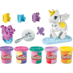 Play Doh Pate A Modeler - Coffret Licorne Fantastique Play-Doh- Pate À Modeler, Modelage Et Gravure