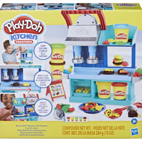 Play Doh Pate A Modeler - Le P'Tit Resto Play-Doh Kitchen- Pate À Modeler, Modelage Et Gravure