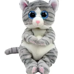 TY Mini Peluches|Peluche Beanie Bellies - Mitzi Le Chat 15 Cm