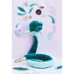 Histoire d'ours Peluches Géantes|Peluche Cobra Emeraude 135 Cm