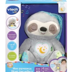 VTech Peluches Interactives|Peluche Interactive - Mon Paresseux Reves Merveilleux