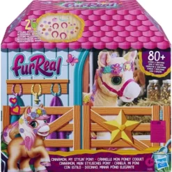 Hasbro Peluches Interactives|Peluche Interactive 35Cm Cannelle Mon Poney Coquet - Furreal Friends