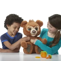 Hasbro Peluches Interactives|Peluche Interactive Cubby L'Ours Curieux - Furreal Friends