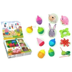 Lalaboom Perles Educatives A Assembler Animaux De La Ferme - 25 Pieces- Jouets À Emboîter, À Empiler