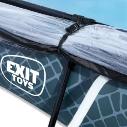 Exit Toys Piscine Stone 300 X 200 X 65 Avec Pompe Filtrante Et Dome- Bouées Jeux Gonflables Et Piscines