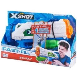 SUN and SPORT Pistolet A Eau Fast Fill X Shot- Pistolets À Eau