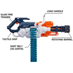 Zuru Pistolet A Flechettes X Shot Crusher- Nerf Et Jeux De Tirs