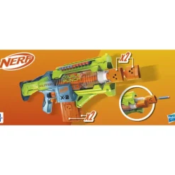 Nerf Pistolet Double Punch Elite 2.0- Nerf Et Jeux De Tirs