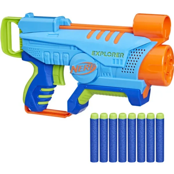 Nerf Pistolet Explorer Easy-Play - Elite Junior- Nerf Et Jeux De Tirs
