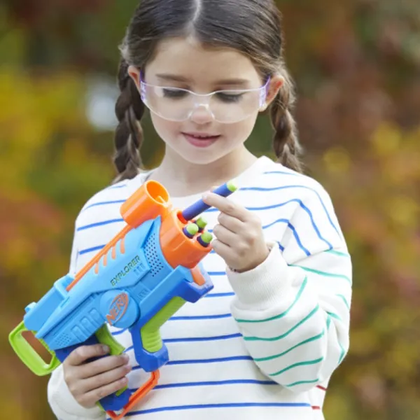 Nerf Pistolet Explorer Easy-Play - Elite Junior- Nerf Et Jeux De Tirs