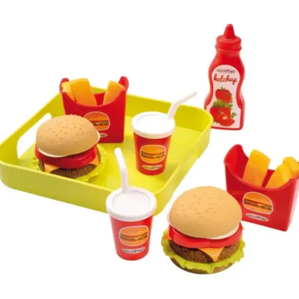 Ecoiffier Cuisine Et Dinette|Plateau Hamburger