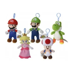 Nicotoy Porte Cles Peluche Mario- Porte-clés