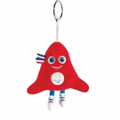 Doudou Et Compagnie Peluches Porte-clés|Porte-clés Mascotte Officielle Jeux Olympiques Paris 2024