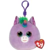 TY Peluches Porte-clés|Porte-clés Peluche Squish Clip Rosette