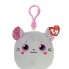 TY Peluches Porte-clés|Porte-clés Peluche Squish Clip Catnip