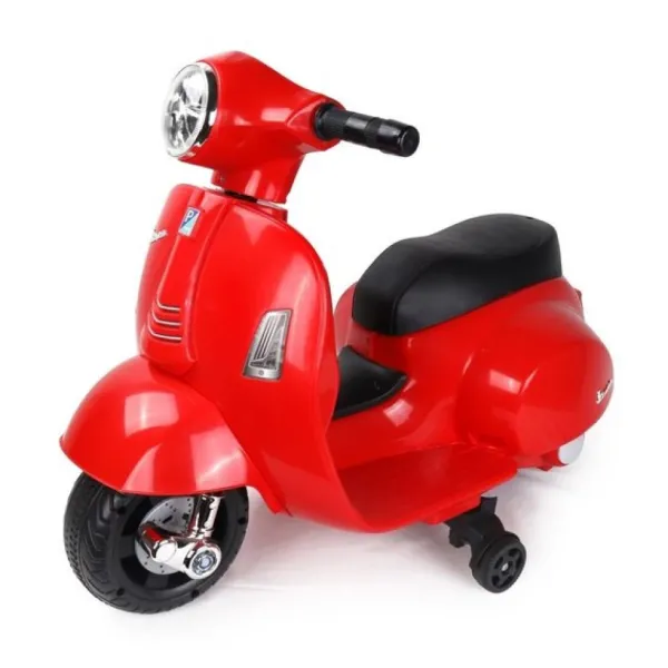 MGM Porteur Electrique Mini Vespa Gts Rouge 6V- Motos Électriques