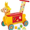 Janod Porteur En Bois Lama- Porteurs & Jouets À Bascules