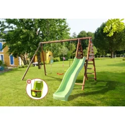 Soulet Portique En Bois Jonquille- Balancoires Et Portiques