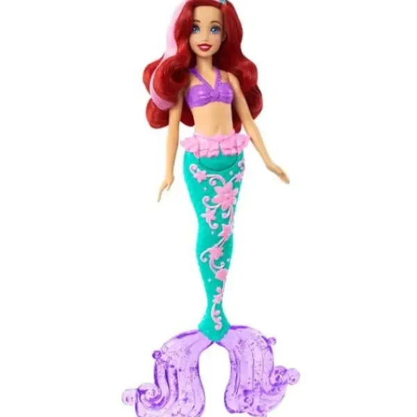 Mattel Poupées|Poupee Ariel Cheveux Fabuleux - Disney Princesses