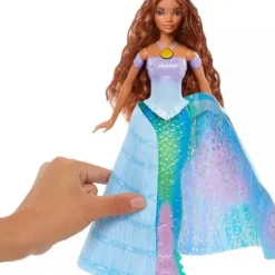 Mattel Poupées|Poupee Ariel Transformable 2 En 1 - La Petite Sirene